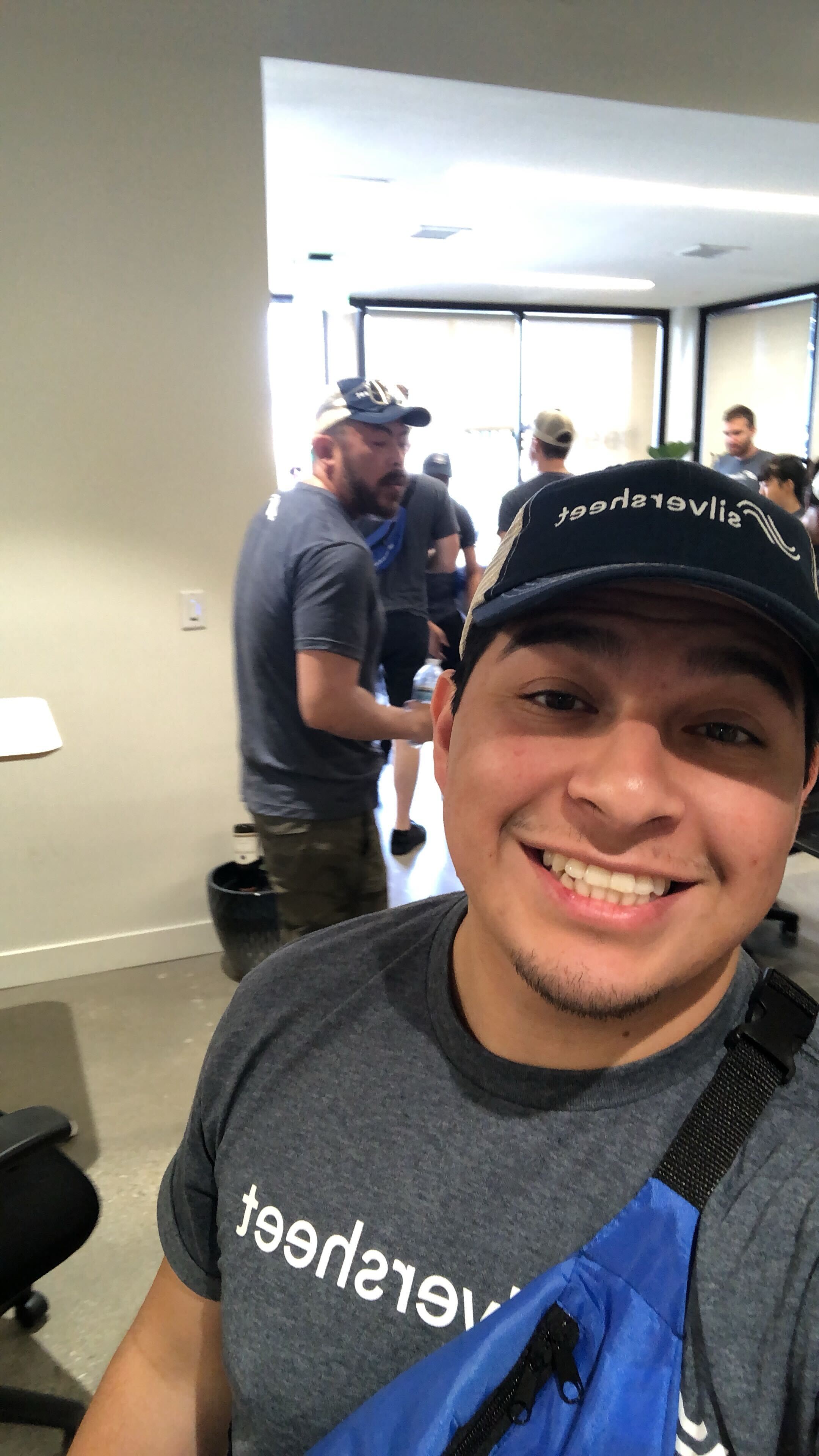 Victor and coworkers at Silversheet - Summer Bash